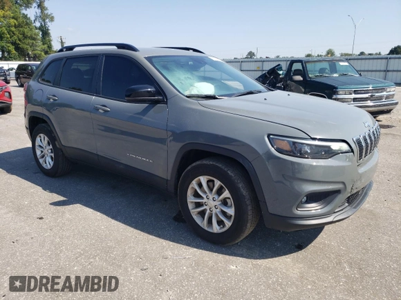 2022 Jeep Cherokee Latitude Lux with VIN 1C4PJMMN5ND546432, listed as a Copart auction lot 74704424 with 17,241 mi miles and Salvage title. Bid and sale history available at DreamBid. Image 4.