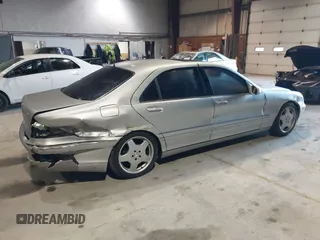 2003 Mercedes-Benz S 500 with VIN WDBNG84J93A360917, listed as a IAAI auction lot 39171730 with 134,495 mi miles and . Bid and sale history available at DreamBid. Image 4.
