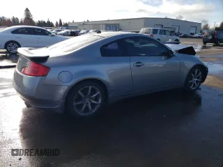 2004 Infiniti G35 w/Leather with VIN JNKCV54E64M812658, listed as a Copart auction lot 48128345 with 158,183 mi miles and Salvage Title. Bid and sale history available at DreamBid. Image 3.