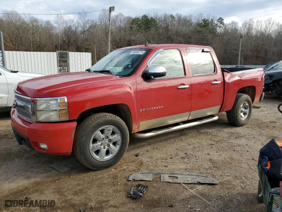 2007 Chevrolet Silverado 1500 LT w/2LT with VIN 2GCEK13M671536647, listed as a Copart auction lot 88068275 with 230,658 mi miles and Salvage Title. Bid and sale history available at carsss.com. Image 1.