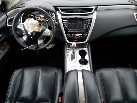 2017 Nissan Murano Platinum with VIN 5N1AZ2MH2HN102643, listed as a Copart auction lot 44619205 with 74,720 mi miles and Salvage Title. Bid and sale history available at carsss.com. Image 8.