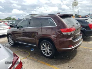 2015 Jeep Grand Cherokee Summit with VIN 1C4RJFJTXFC661574, listed as a Copart auction lot 65592954 with 110,791 mi miles and Salvage Title. Bid and sale history available at carsss.com. Image 2.