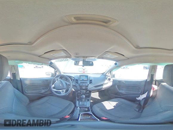 2017 Ford Fiesta SE with VIN 3FADP4EJ0HM168256, listed as a Copart auction lot 45246255 with 97,535 mi miles and Salvage Title. Bid and sale history available at DreamBid. Image 13.