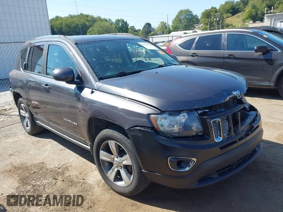 2016 Jeep Compass Latitude with VIN 1C4NJDEB4GD709019, listed as a IAAI auction lot 40250883 with 108,178 mi miles and . Bid and sale history available at DreamBid. Image 1.