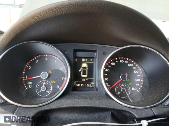 2013 Volkswagen GTI w/Conv & Sunroof z VIN WVWFD7AJ4DW031740, wystawiony jako Copart lot #70099084 z przebiegiem 130 193 mil mil oraz Szkoda całkowita • Salvage title. Historia ofert i sprzedaży dostępna na DreamBid. Obrazek 9.