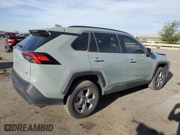 2022 Toyota RAV4 XLE with VIN 2T3W1RFV0NW189461, listed as a Copart auction lot 57841765 with 18,067 mi miles and Salvage title. Bid and sale history available at DreamBid. Image 3.