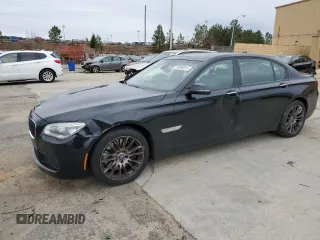 2015 BMW 7 Series 750Li xDrive with VIN WBAYF8C52FD655024, listed as a Copart auction lot 88956915 with 108,674 mi miles and Salvage Title. Bid and sale history available at carsss.com. Image 1.