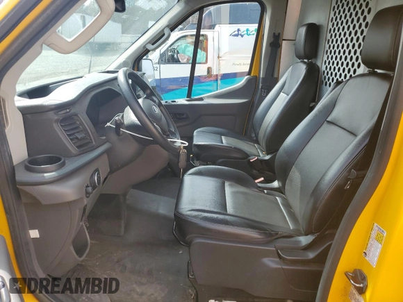 2021 Ford Transit Cargo with VIN 1FTBR1X84MKA08421, listed as a Copart auction lot 50013225 with 99,397 mi miles and Salvage Title. Bid and sale history available at DreamBid. Image 7.