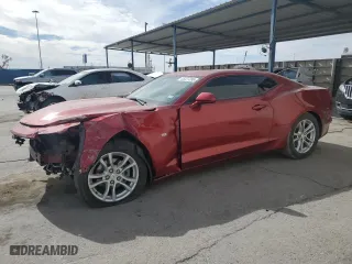 2021 Chevrolet Camaro 1LS with VIN 1G1FB1RXXM0139822, listed as a Copart auction lot 45227395 with 31,944 mi miles and Salvage Title. Bid and sale history available at carsss.com. Image 1.