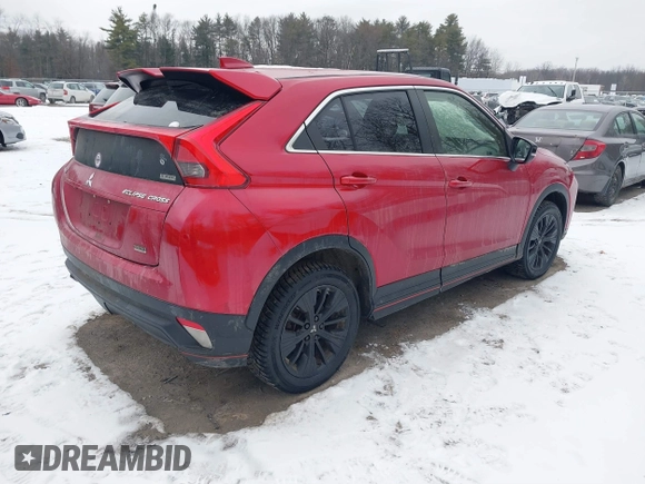 2019 Mitsubishi Eclipse Cross LE z VIN JA4AT4AA0KZ027895, wystawiony jako IAAI lot #41300266 z przebiegiem 87 993 mil mil oraz . Historia ofert i sprzedaży dostępna na DreamBid. Obrazek 4.