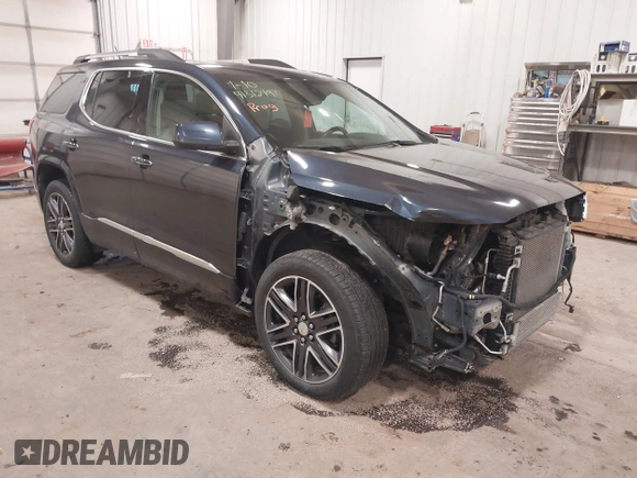 2018 GMC Acadia Denali with VIN 1GKKNXLS3JZ190894, listed as a IAAI auction lot 41312497 with 94,964 mi miles and . Bid and sale history available at DreamBid. Image 1.