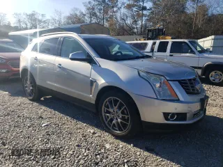 2016 Cadillac SRX Premium Collection with VIN 3GYFNDE39GS566659, listed as a Copart auction lot 87093314 with 91,411 mi miles and Salvage title. Bid and sale history available at DreamBid. Image 4.