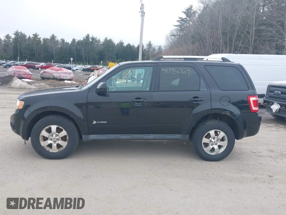 2011 Ford Escape Hybrid with VIN 1FMCU5K3XBKB73534, listed as a IAAI auction lot 41795069 with 160,000 mi miles and . Bid and sale history available at DreamBid. Image 12.