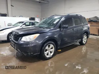 2014 Subaru Forester 2.5i Limited with VIN JF2SJAJC9EH412660, listed as a Copart auction lot 52007845 with 177,091 mi miles and Salvage Title. Bid and sale history available at carsss.com. Image 1.
