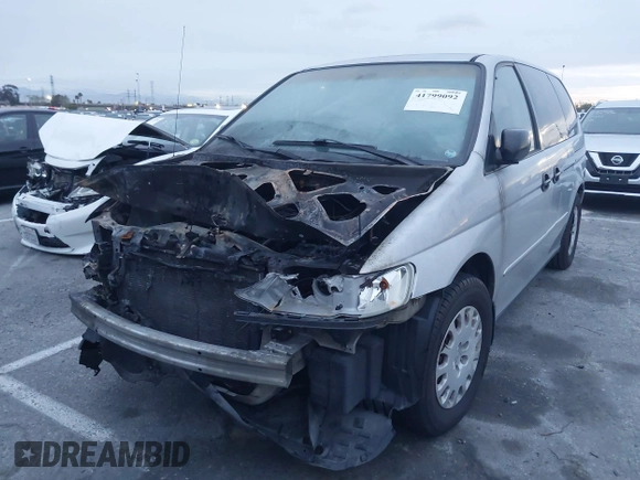 2002 Honda Odyssey LX z VIN 5FNRL18542B028358, wystawiony jako IAAI lot #41799092 z przebiegiem Nie podano mil oraz . Historia ofert i sprzedaży dostępna na DreamBid. Obrazek 2.