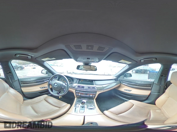 2014 BMW 7 Series 740Li with VIN WBAYE4C56ED138285, listed as a Copart auction lot 84256374 with 88,258 mi miles and Salvage Title. Bid and sale history available at carsss.com. Image 14.