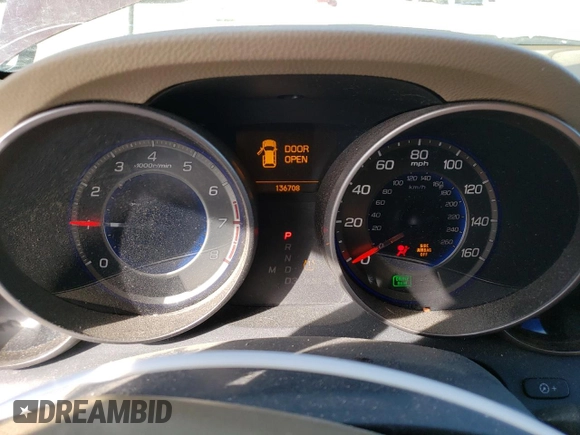 2008 Acura MDX with VIN 2HNYD28268H527681, listed as a Copart auction lot 48849845 with 136,708 mi miles and Clean Title. Bid and sale history available at DreamBid. Image 9.