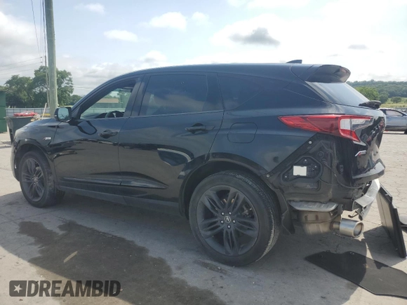 2019 Acura RDX w/A-Spec Pkg z VIN 5J8TC2H60KL008496, wystawiony jako Copart lot #61022175 z przebiegiem 52 171 mil mil oraz Czysty tytuł • Clean title. Historia ofert i sprzedaży dostępna na DreamBid. Obrazek 2.