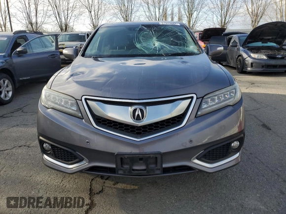 2017 Acura RDX w/Advance Pkg with VIN 5J8TB4H77HL028986, listed as a Copart auction lot 51853065 with 62,968 mi miles and Salvage Title. Bid and sale history available at carsss.com. Image 5.