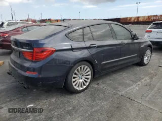 2011 BMW 5 Series GT 535i with VIN WBASN2C53BC201628, listed as a Copart auction lot 72281814 with 125,210 mi miles and Salvage Title. Bid and sale history available at carsss.com. Image 3.