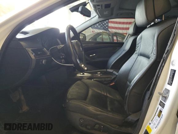 2010 BMW 5 Series 535i xDrive with VIN WBANV9C54AC139578, listed as a Copart auction lot 51859545 with Not Provided miles and Salvage Title. Bid and sale history available at carsss.com. Image 7.