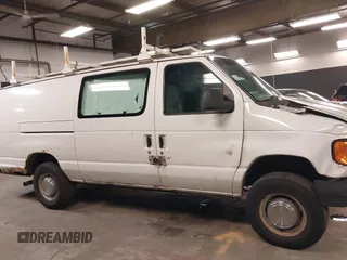 2005 Ford Econoline Cargo with VIN 1FTSS34L95HB33843, listed as a IAAI auction lot 42200399 with 355,458 mi miles and . Bid and sale history available at DreamBid. Image 13.