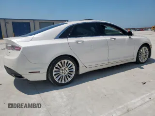 2016 Lincoln MKZ with VIN 3LN6L2GK3GR600599, listed as a Copart auction lot 60250585 with 90,192 mi miles and Salvage title. Bid and sale history available at DreamBid. Image 3.