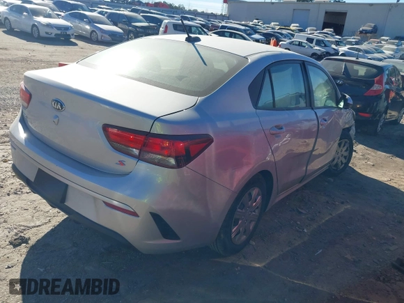 2021 Kia Rio S with VIN 3KPA24AD4ME363969, listed as a IAAI auction lot 41304242 with 119,194 mi miles and . Bid and sale history available at DreamBid. Image 4.