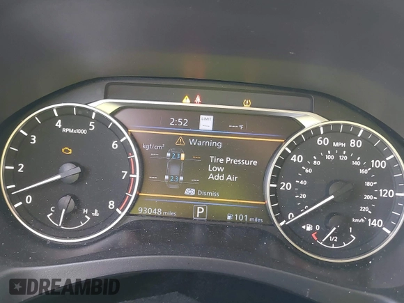 2019 Nissan Altima 2.5 Platinum with VIN 1N4BL4FW1KC174475, listed as a IAAI auction lot 41231692 with 93,048 mi miles. Bid and sale history available at carsss.com. Image 7.