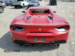 2019 Ferrari 488 z VIN ZFF80AMA4K0238692, wystawiony jako Copart lot #72172804 z przebiegiem Nie podano mil oraz Szkody całkowita. Historia ofert i sprzedaży dostępna na DreamBid. Obrazek 6.