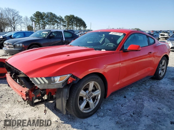 2017 Ford Mustang V6 z VIN 1FA6P8AM9H5308858, wystawiony jako Copart lot #48109795 z przebiegiem 45 522 mil mil oraz Szkoda całkowita • Salvage title. Historia ofert i sprzedaży dostępna na DreamBid. Obrazek 1.