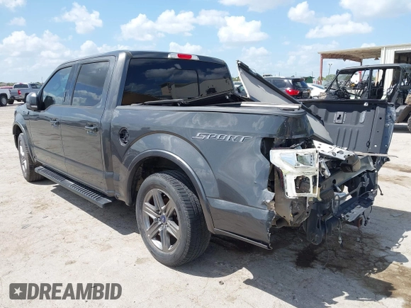 2018 Ford F-150 XL z VIN 1FTEW1CP7JKD52775, wystawiony jako IAAI lot #39938516 z przebiegiem 119 042 mil mil oraz . Historia ofert i sprzedaży dostępna na DreamBid. Obrazek 3.