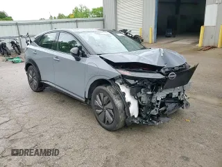 2024 Nissan ARIYA Platinum+ with VIN JN1DF0CD4RM740934, listed as a Copart auction lot 57384945 with 3,141 mi miles and Salvage title. Bid and sale history available at DreamBid. Image 14.