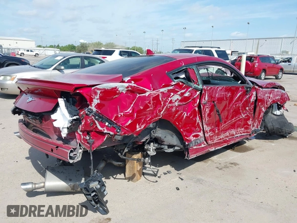 2024 Ford Mustang EcoBoost with VIN 1FA6P8TH8R5105669, listed as a IAAI auction lot 42054790 with Not provided miles and . Bid and sale history available at DreamBid. Image 4.