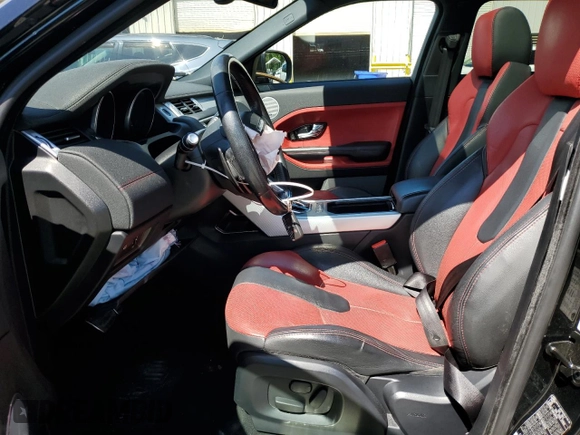2013 Land Rover Range Rover Evoque Dynamic Premium with VIN SALVT2BG3DH731332, listed as a Copart auction lot 57669065 with 136,303 mi miles and Salvage title. Bid and sale history available at DreamBid. Image 7.