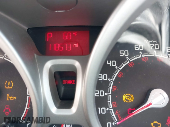 2011 Ford Fiesta SE with VIN 3FADP4BJ7BM135864, listed as a IAAI auction lot 42134479 with 118,573 mi miles. Bid and sale history available at carsss.com. Image 7.