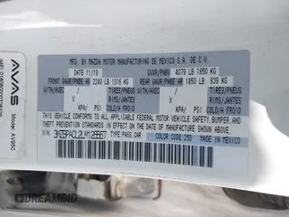 2020 Mazda 3 Select with VIN 3MZBPACL2LM126567, listed as a IAAI auction lot 41964527 with Not provided miles and . Bid and sale history available at DreamBid. Image 9.