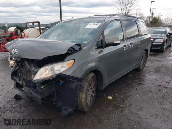 2013 Toyota Sienna XLE with VIN 5TDDK3DC7DS068591, listed as a IAAI auction lot 41483280 with 197,599 mi miles and . Bid and sale history available at DreamBid. Image 18.