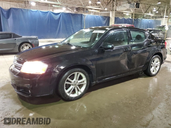 2011 Dodge Avenger Heat with VIN 1B3BD1FG4BN544306, listed as a Copart auction lot 86567274 with 114,953 mi miles and Salvage Title. Bid and sale history available at DreamBid. Image 1.
