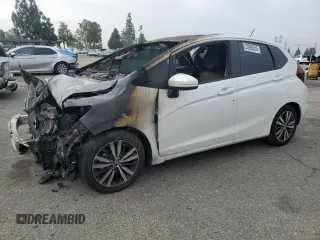 2020 Honda Fit EX z VIN 3HGGK5H8XLM724927, wystawiony jako Copart lot #53966255 z przebiegiem Nie podano mil oraz Nie do naprawy • Non repairable. Historia ofert i sprzedaży dostępna na DreamBid. Obrazek 1.