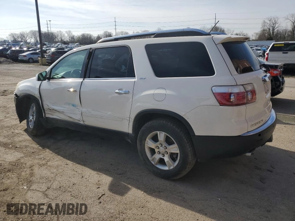 2008 GMC Acadia SLT1 with VIN 1GKER23728J163646, listed as a Copart auction lot 51813375 with 163,407 mi miles and Salvage Title. Bid and sale history available at carsss.com. Image 2.