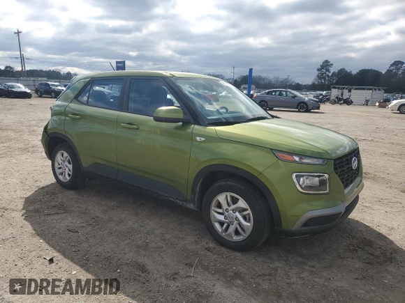 2023 Hyundai Venue SE with VIN KMHRB8A38PU210580, listed as a Copart auction lot 46027215 with 14,622 mi miles and Non Repairable. Bid and sale history available at DreamBid. Image 4.