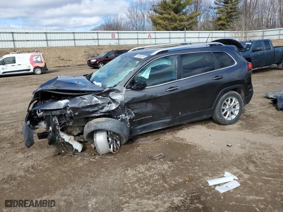 2015 Jeep Cherokee Latitude with VIN 1C4PJMCS3FW513698, listed as a Copart auction lot 49854255 with 0 mi miles and Clean Title. Bid and sale history available at carsss.com. Image 1.