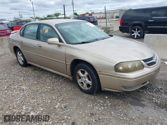 2005 Chevrolet Impala LS z VIN 2G1WH52K059246910, wystawiony jako IAAI lot #42288033 z przebiegiem 184 887 mil mil oraz . Historia ofert i sprzedaży dostępna na DreamBid. Obrazek 1.
