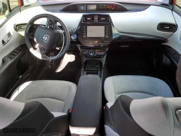 2022 Toyota Prius L Eco with VIN JTDKAMFUXN3160514, listed as a Copart auction lot 42421335 with 53,619 mi miles and Salvage Title. Bid and sale history available at carsss.com. Image 8.