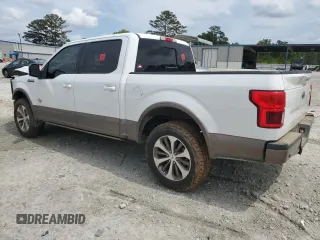 2019 Ford F-150 XL with VIN 1FTEW1C41KFB19166, listed as a Copart auction lot 53800144 with 97,876 mi miles and Salvage Title. Bid and sale history available at DreamBid. Image 2.