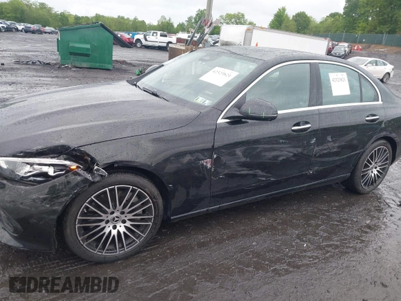 2024 Mercedes-Benz C 300 with VIN W1KAF4HBXRR224889, listed as a IAAI auction lot 42323821 with 7,092 mi miles and . Bid and sale history available at DreamBid. Image 6.