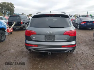 2014 Audi Q7 3.0L TDI Prestige with VIN WA1WMAFE0ED018516, listed as a IAAI auction lot 41749208 with 129,498 mi miles. Bid and sale history available at carsss.com. Image 16.