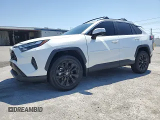 2025 Toyota RAV4 XLE Premium with VIN 2T3C1RFV4SW388253, listed as a Copart auction lot 57723695 with 1,137 mi miles and Salvage title. Bid and sale history available at DreamBid. Image 1.