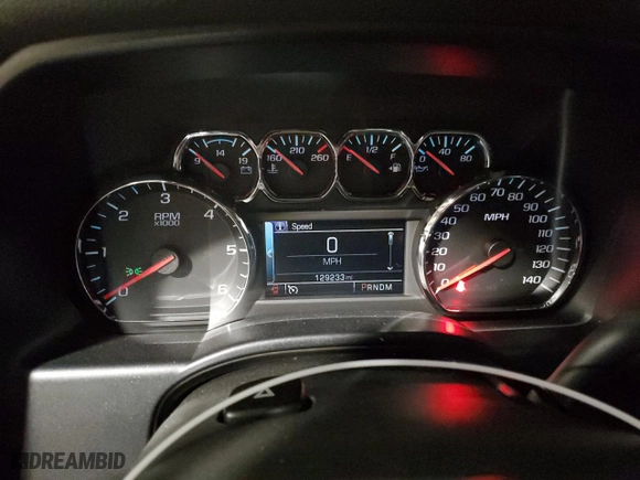 2014 Chevrolet Silverado 1500 LT with VIN 1GCVKREC3EZ216970, listed as a Copart auction lot 84018004 with 129,233 mi miles and Salvage Title. Bid and sale history available at carsss.com. Image 9.
